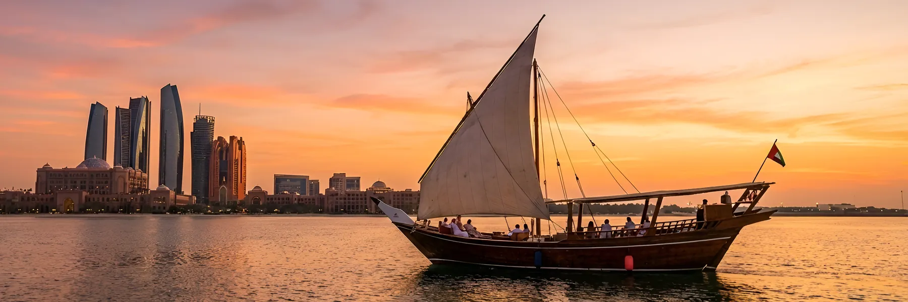 dhow cruise in Abu Dhabi